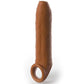 PIPEDREAMS - Sleeve Uncut 17,78 Cm W Strap Caramel