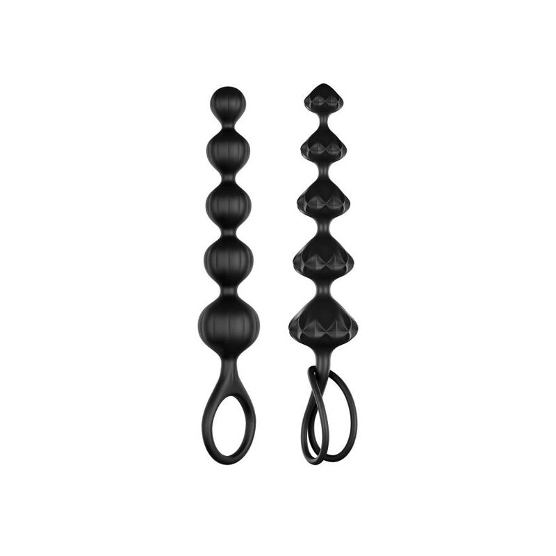 SATISFYER - Love Beads Black