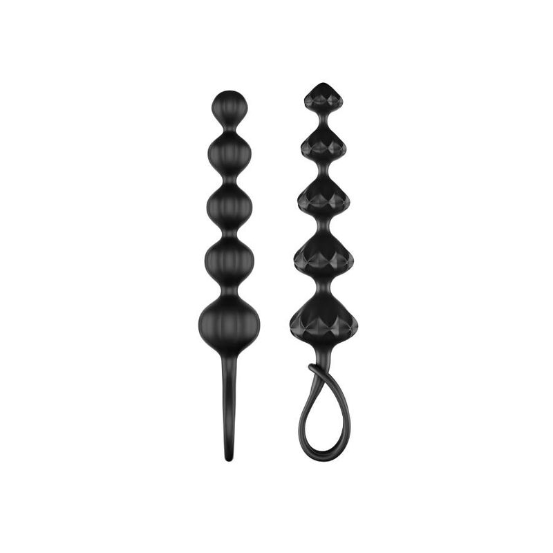SATISFYER - Love Beads Black