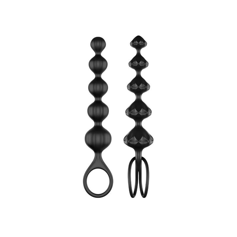 SATISFYER - Love Beads Black