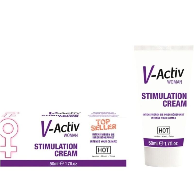 HOT - V-Activ Stimulation Cream Woman 50Ml