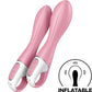 SATISFYER - Air Pump Vibrator 2 Pink