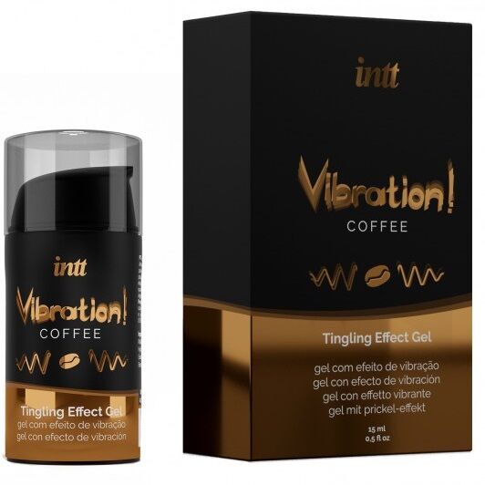 INTT MASSAGE & ORAL SEX - Hot Effect Coffee Flavor Massage Gel