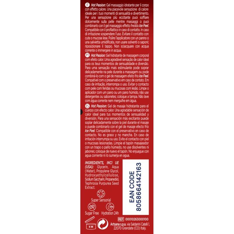 CONTROL - Hot Passion 3 In 1 Gel 200 Ml