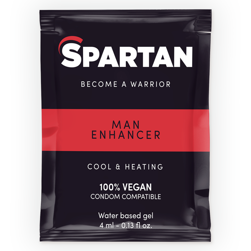 SPARTAN - Male Enhancer Gel Hot-Cold Effect 100% Vegan 4Ml