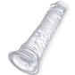 King Cock - Clear Realistic Penis 19.7 cm Transparent