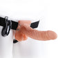 FETISH FANTASY SERIES - Adjustable Harness Remote Control Realistic Penis With Testicles 17.8 Cm