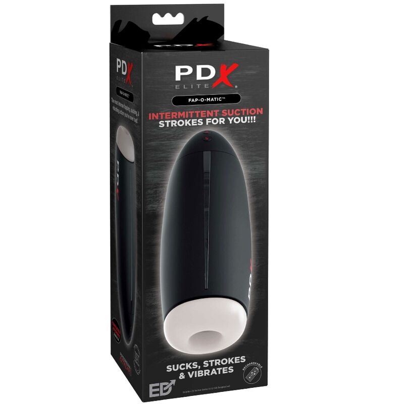 PDX Elite - Stroker Fap-O-Matic Sucker & Vibrator Masturbator