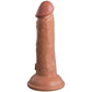 King Cock - Elite Realistic Silicone Dildo 15.2 cm Caramel