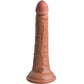 King Cock - Elite Realistic Silicone Dildo 17.8 cm Caramel