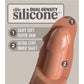 King Cock - Elite Realistic Silicone Dildo 17.8 cm Caramel