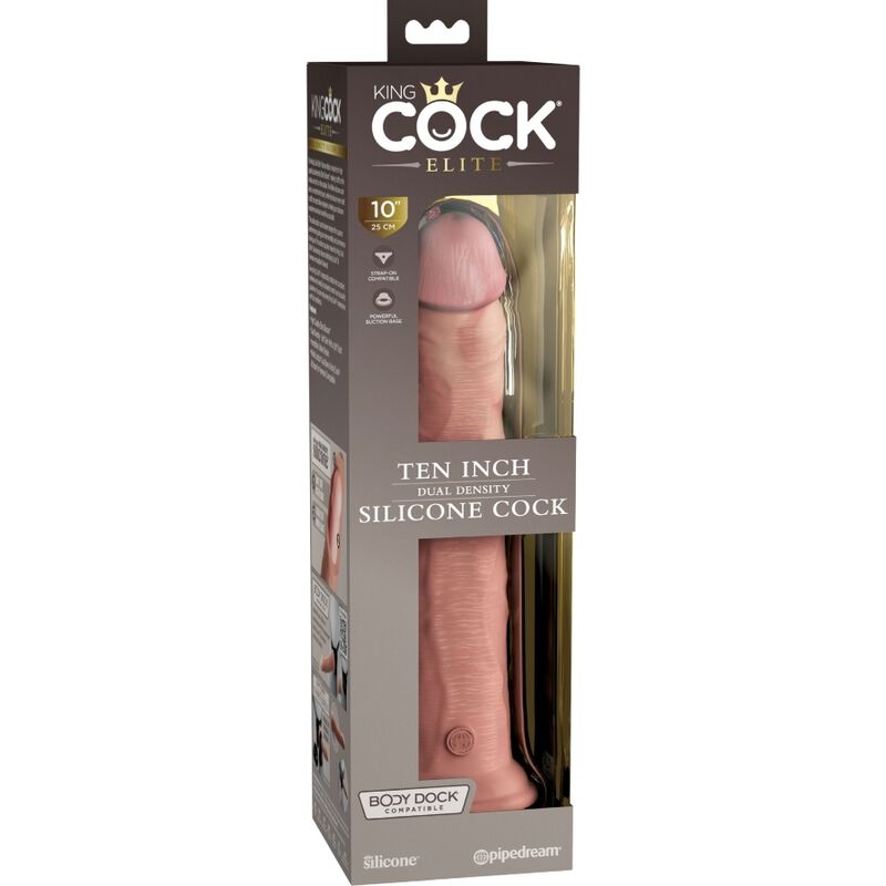 King Cock Elite Realistische Siliconen Dildo 25,4 cm