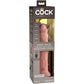 King Cock - Elite Realistische Vibrerende Dildo & Siliconen Afstandsbediening 23 cm