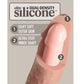 King Cock - Elite Realistische Vibrerende Dildo & Siliconen Afstandsbediening 23 cm