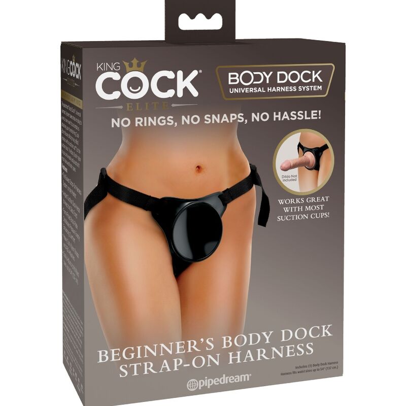 King Cock - Elite Verstelbaar Harnas Voor Beginners