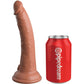King Cock - Elite Verstelbaar Comfortabel Harnas Met 17,8 cm Dildo