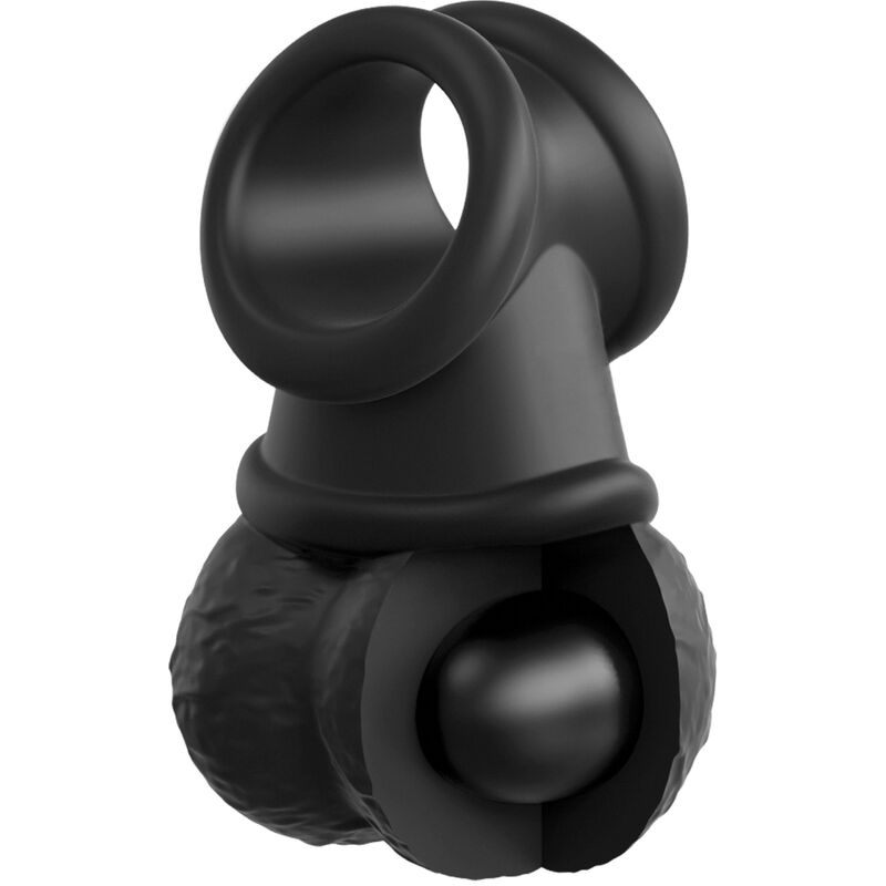 King Cock Elite Deluxe Verstelbare Harnas Kit met Ring, Balzak & Dildo 20,3 cm
