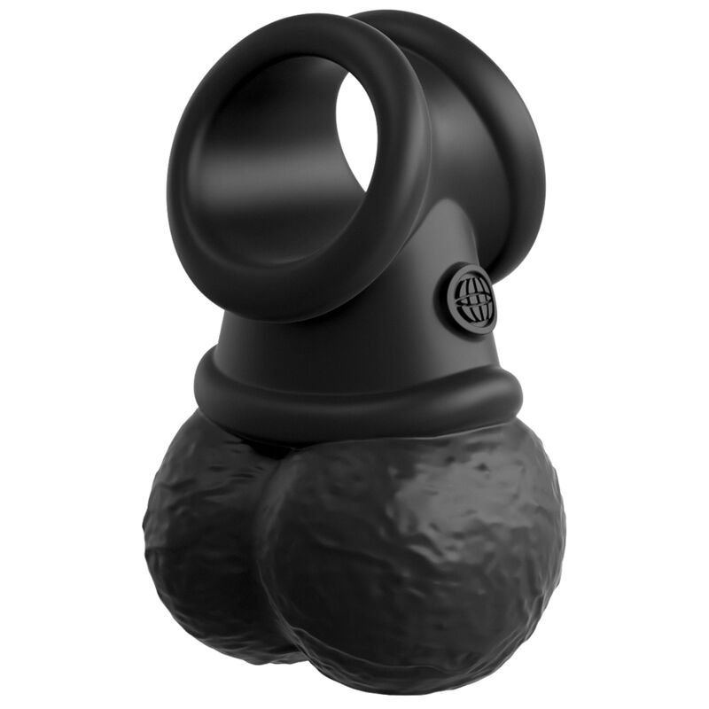 King Cock Elite Deluxe Verstelbare Harnas Kit met Ring, Balzak & Dildo 20,3 cm