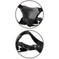 King Cock Elite Deluxe Verstelbare Harnas Kit met Ring, Balzak & Dildo 20,3 cm