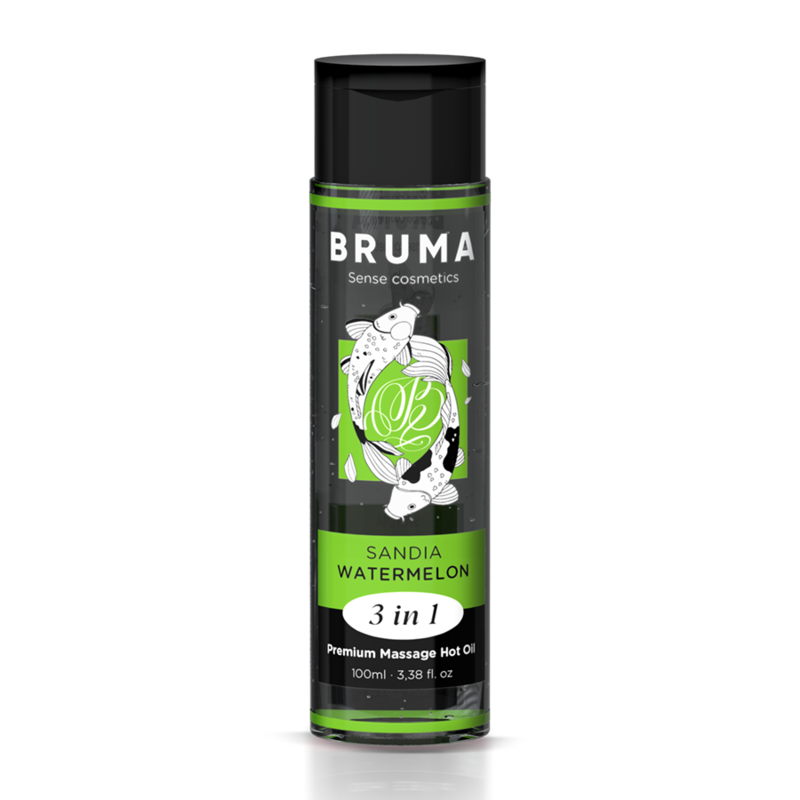 BRUMA - Premium Massage Hot Oil Watermelon 3 In 1 - 100 Ml