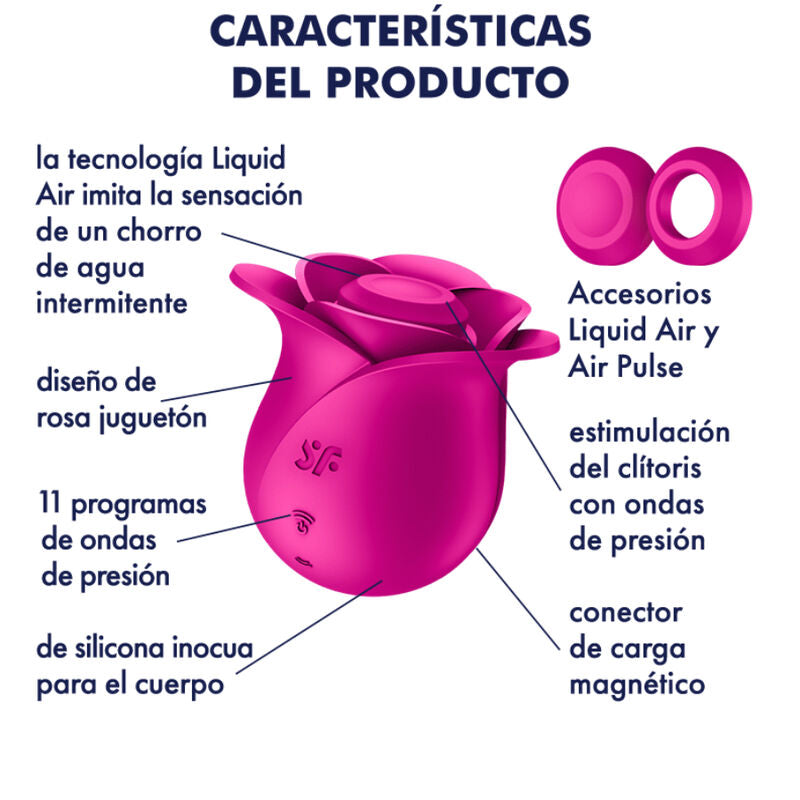 SATISFYER - Air Pulse Pro 2 Modern Blossom Vibrator