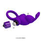 PRETTY LOVE - Vibrator Ring I Rabbit For Paars Penis
