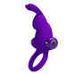 PRETTY LOVE - Vibrator Ring I Rabbit For Paars Penis