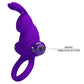 PRETTY LOVE - Vibrator Ring I Rabbit For Paars Penis
