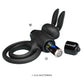 PRETTY LOVE - Vibrator Iii Rabbit Ring For Black Penis
