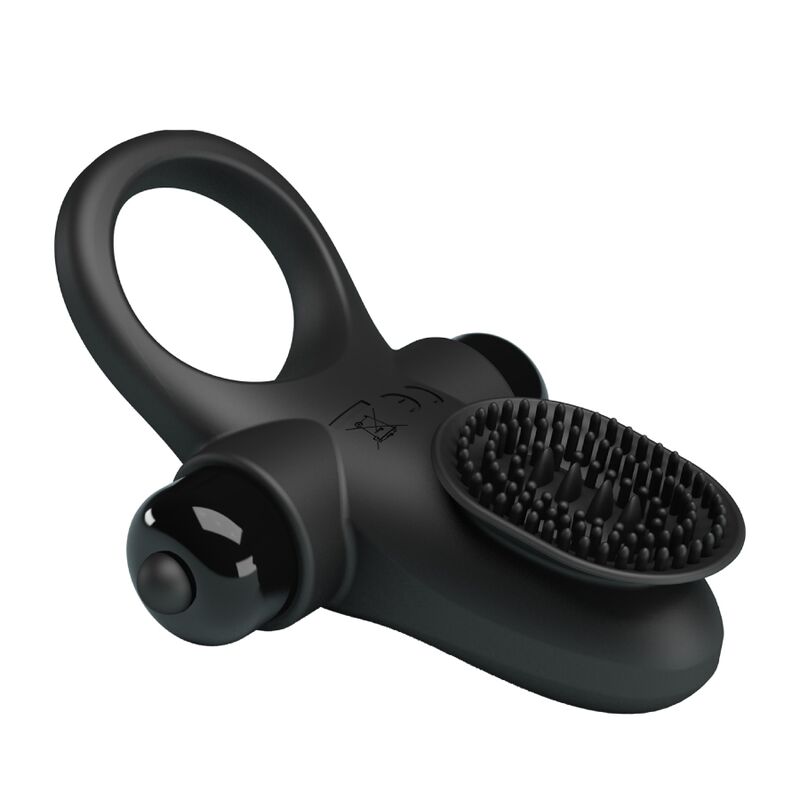 PRETTY LOVE - Vibrator Ring Ii For The Zwart Penis