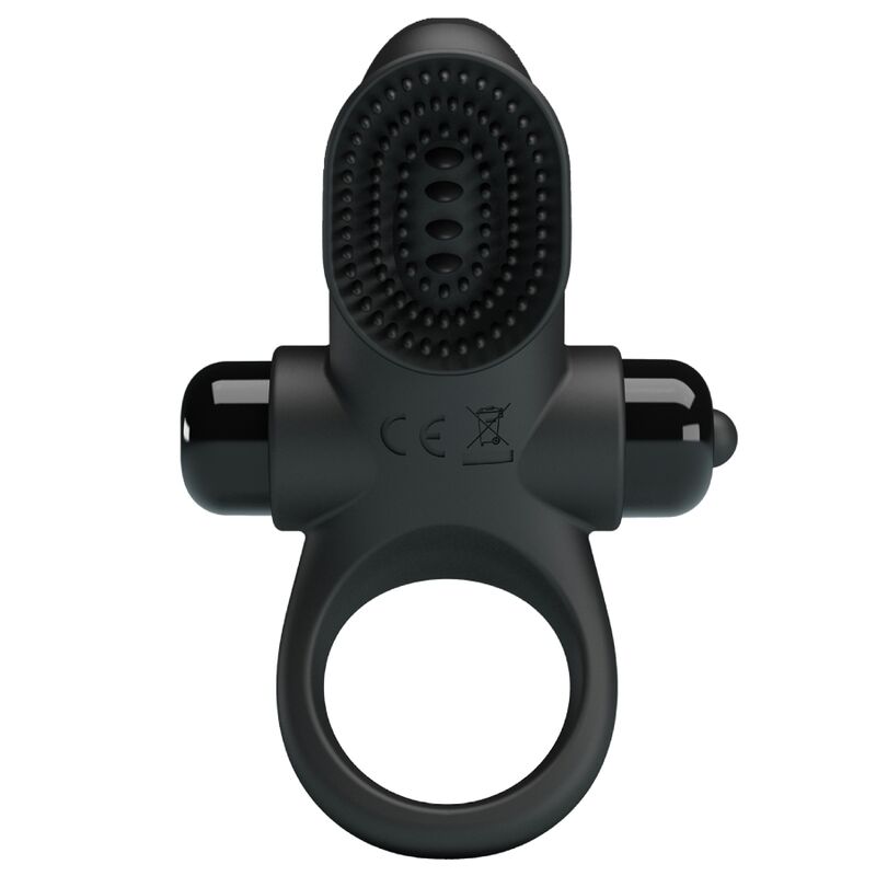 PRETTY LOVE - Vibrator Ring Ii For The Zwart Penis