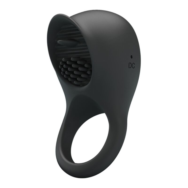 PRETTY LOVE - Vibrating Penis Ring With Zwart Tongue