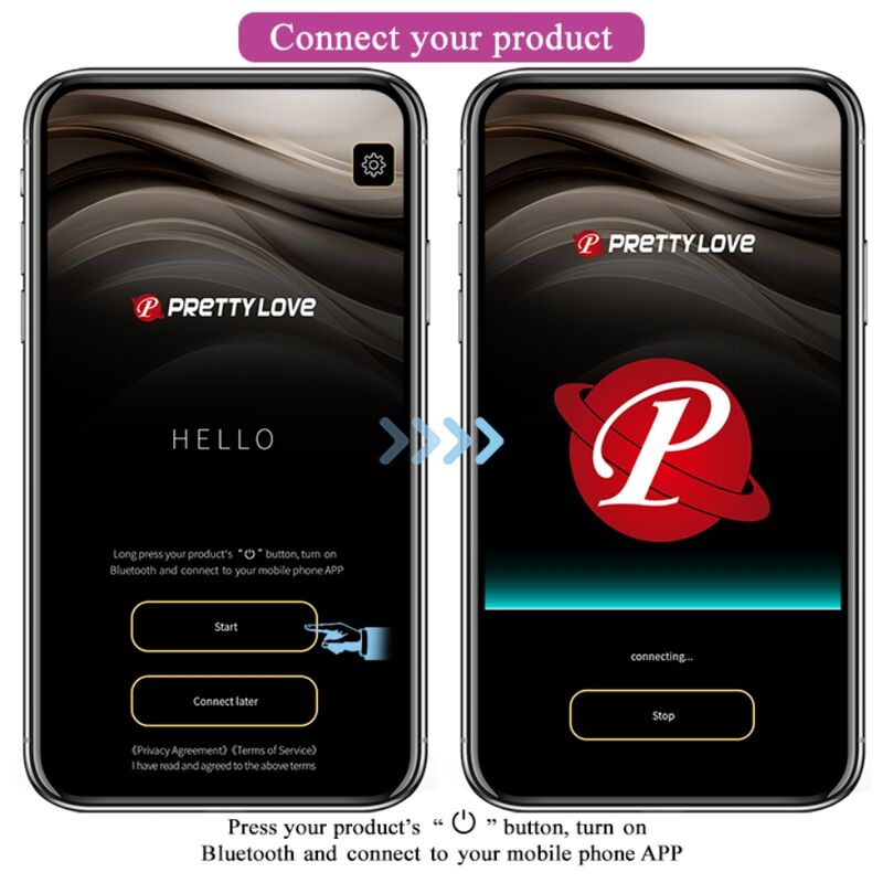 PRETTY LOVE - Elvira Roze Oplaadbaar Vibrating Balls