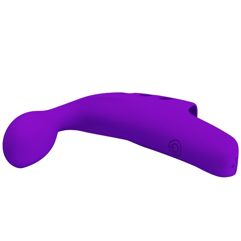 PRETTY LOVE - Gorgon Purple Rechargeable Finger Vibrator