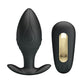 PRETTY LOVE - Regina Anal Plug Rechargeable Vibrator Black
