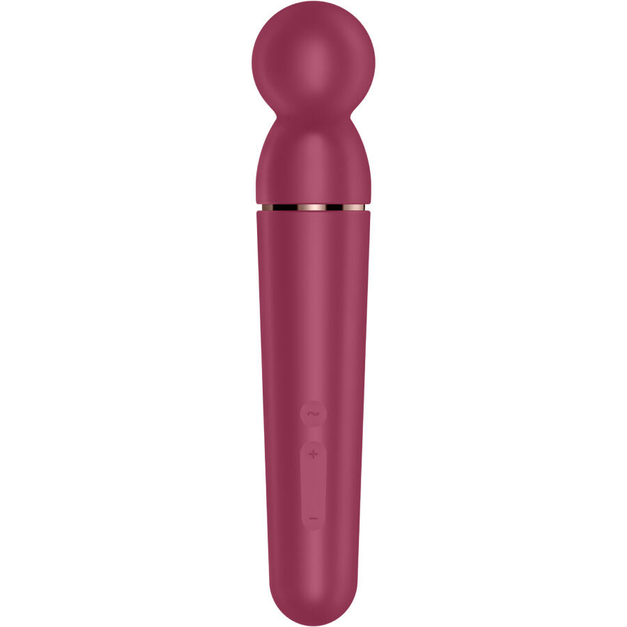 Satisfyer - Planet Wand-Er Vibrerende Massager Berry