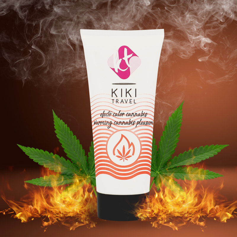 KIKÍ TRAVEL - Cannabis Hot Effect Lubricant 50 Ml