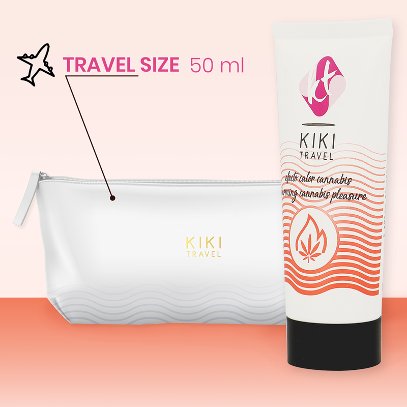 KIKÍ TRAVEL - Cannabis Hot Effect Lubricant 50 Ml