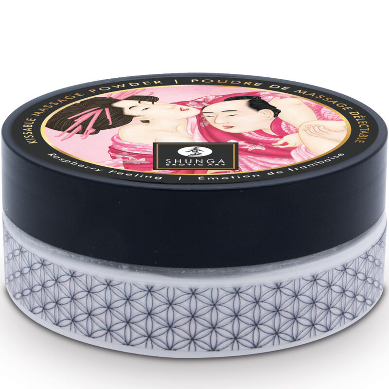 SHUNGA - Edible Massage Powder Kit Raspberry