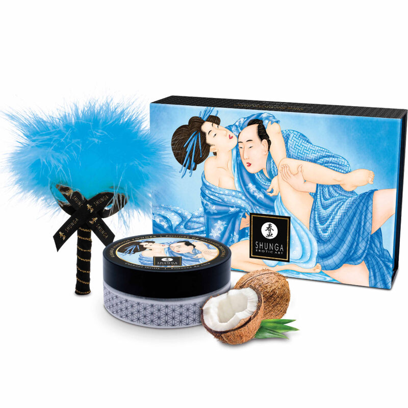 SHUNGA - Edible Coconut Massage Powder Kit