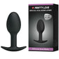 PRETTY LOVE - Silicone Anal Plug 6.5 Cm Zwart