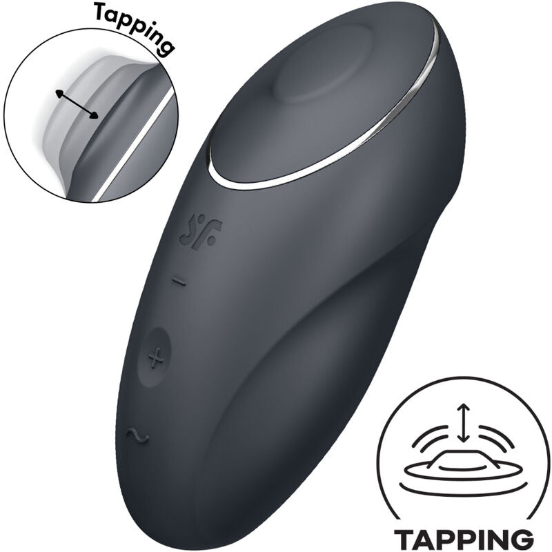Satisfyer - Tap & Climax 1 Lay-On Vibrator Rood