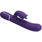 PRETTY LOVE - Rabbit Vibrator With Licking Paars