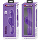 PRETTY LOVE - Rabbit Vibrator With Licking Paars