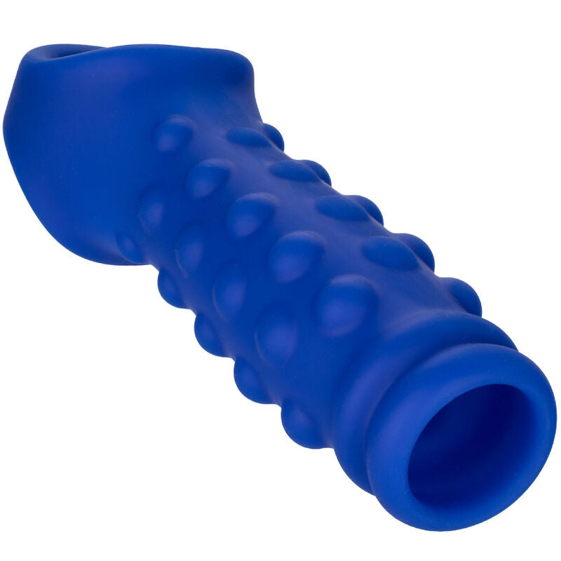 CalExotics - Admiral Beaded Vloeibare Siliconen Penis Sleeve Blauw
