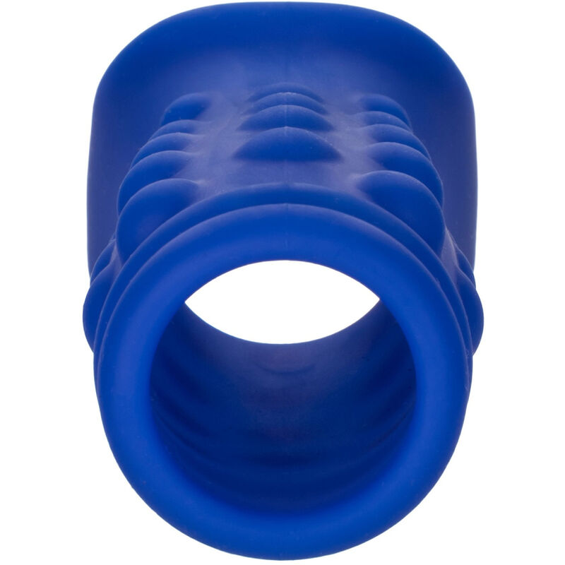CalExotics - Admiral Beaded Vloeibare Siliconen Penis Sleeve Blauw