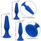 CalExotics - Admiral Kit 3 Anal Plug Blue