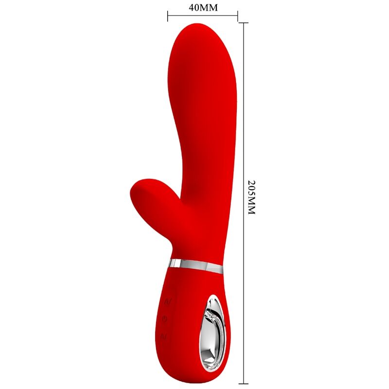 PRETTY LOVE - Thomas Multifunction G-Spot Vibrator Red