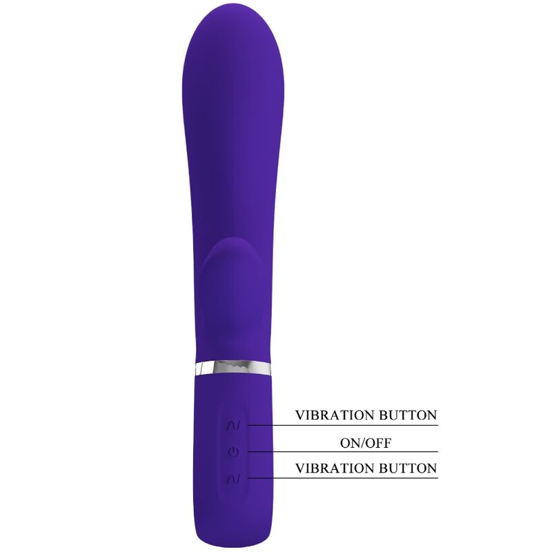 PRETTY LOVE - Thomas Multifunction G-Spot Vibrator Paars