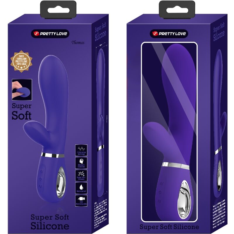 PRETTY LOVE - Thomas Multifunction G-Spot Vibrator Paars